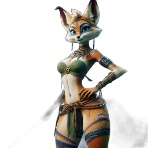 staff, mask, dress, animal transparent PNG cut-out