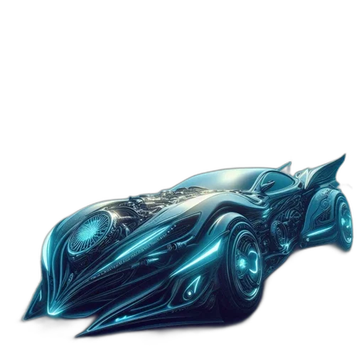 car, dragon, weapon, mask transparent PNG cut-out