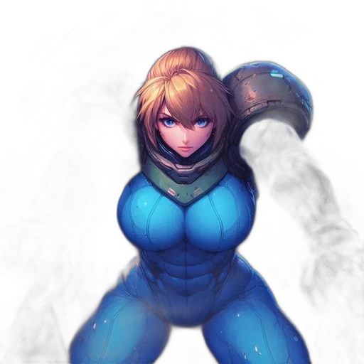 robot, jacket, weapon, concept art transparent PNG cut-out