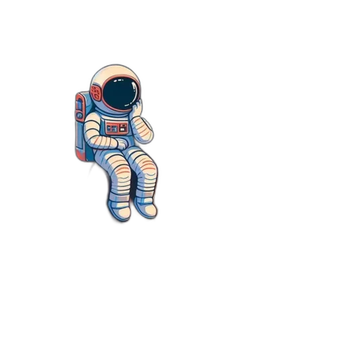 robot, jacket, staff, creature transparent PNG cut-out