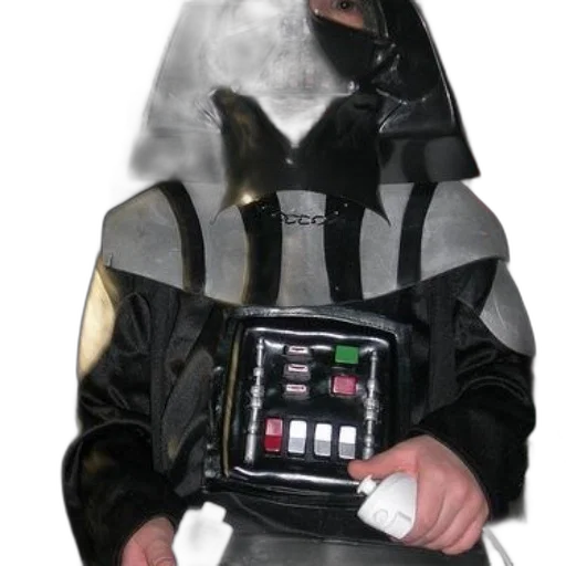 jacket, staff, robot, mask transparent PNG cut-out