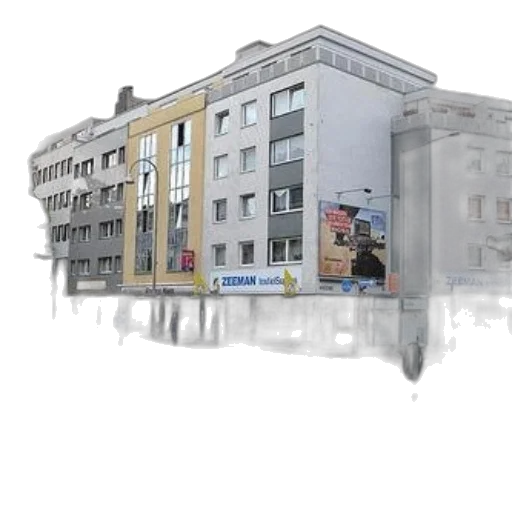 building, 3d render, photorealistic, concept art transparent PNG cut-out