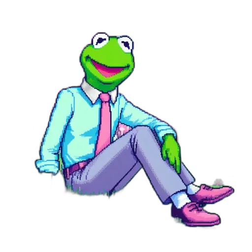 jacket, vaporwave, pixel art, concept art transparent PNG cut-out