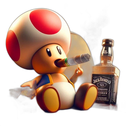 bottle, hat, weapon, robot transparent PNG cut-out