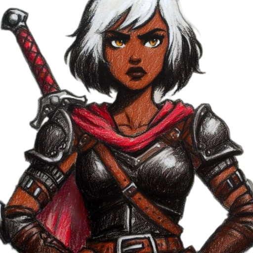staff, sword, comic book art, fantasy art transparent PNG cut-out