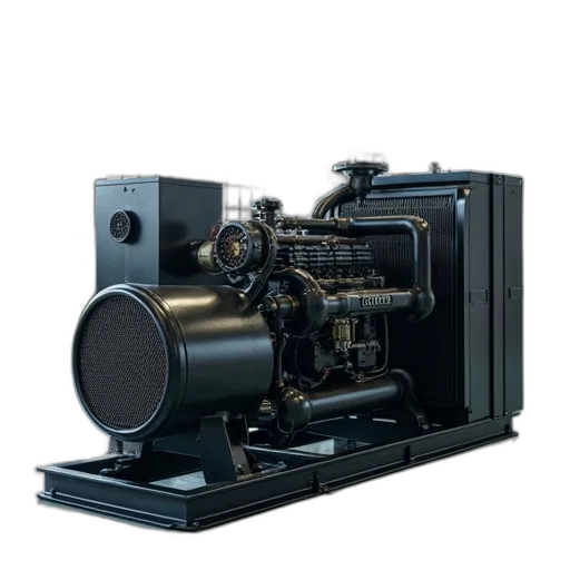 3d render, compressor, design, operation transparent PNG cut-out