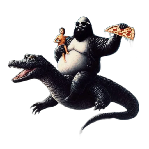 dragon, animal, food, creature transparent PNG cut-out
