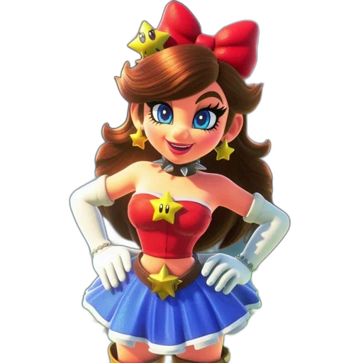 crown, dress, staff, face transparent PNG cut-out