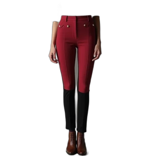red, dark, equestrian, wear transparent PNG cut-out