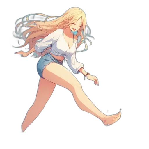 dress, staff, pixel art, concept art transparent PNG cut-out