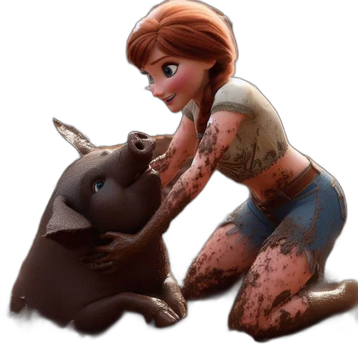 animal, concept art, fantasy art, cartoon transparent PNG cut-out