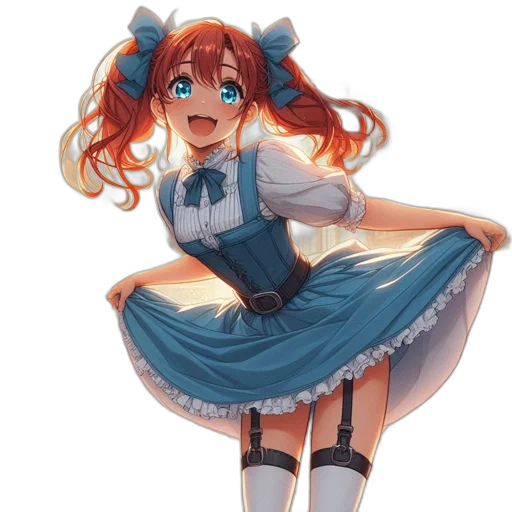 dress, staff, robot, creature transparent PNG cut-out