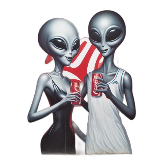mask, concept art, outer space, three transparent PNG cut-out