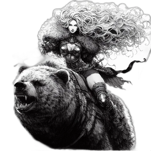 animal, hair, creature, comic book art transparent PNG cut-out