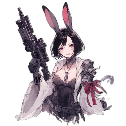 weapon, animal, dress, staff transparent PNG cut-out