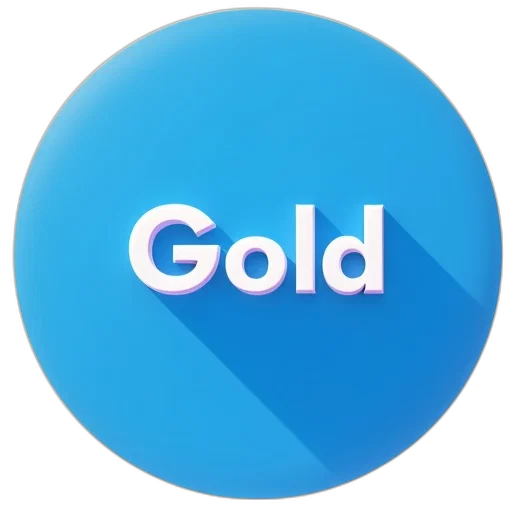 jewelry, 3d render, golden, blue transparent PNG cut-out