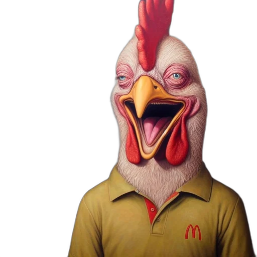 animal, food, creature, face transparent PNG cut-out