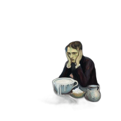 mask, food, pixel art, concept art transparent PNG cut-out