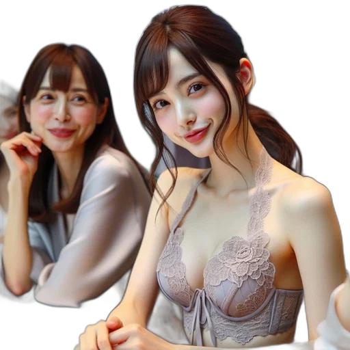 photorealistic, oil painting, 3d render, anime transparent PNG cut-out