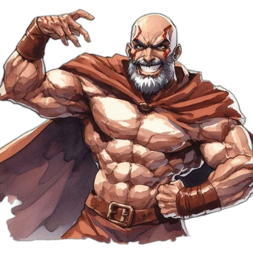 comic book art, concept art, fantasy art, anime transparent PNG cut-out