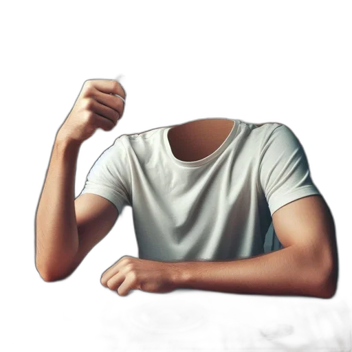 face, weapon, staff, hair transparent PNG cut-out