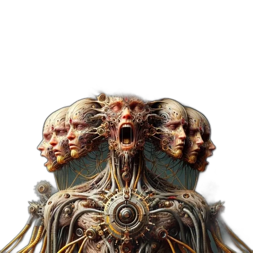 crown, face, creature, mask transparent PNG cut-out