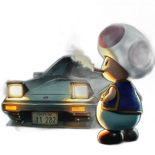 car, weapon, hat, robot transparent PNG cut-out