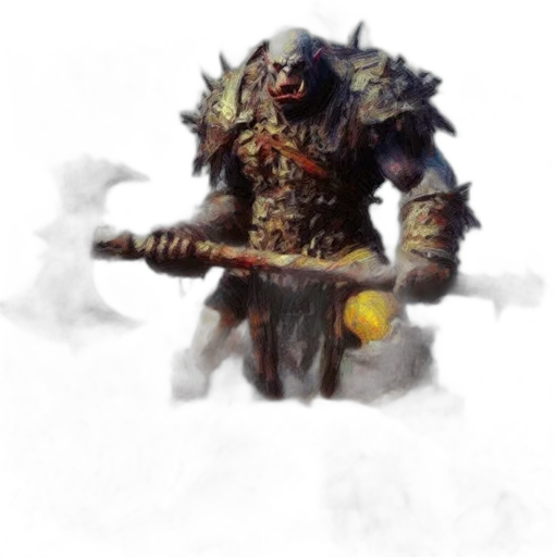 staff, creature, weapon, mask transparent PNG cut-out