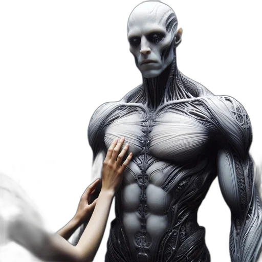 creature, robot, concept art, comic book art transparent PNG cut-out
