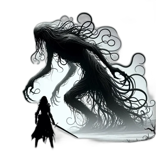 hair, creature, dragon, mask transparent PNG cut-out