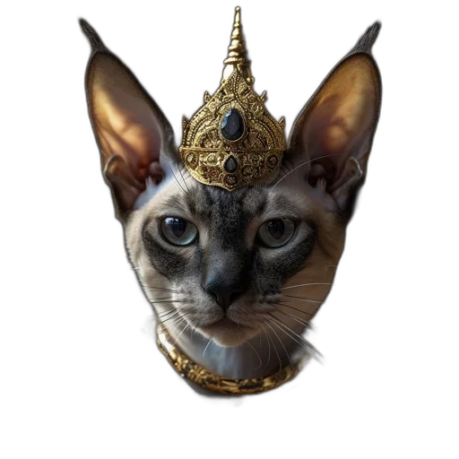 crown, staff, animal, jewelry transparent PNG cut-out