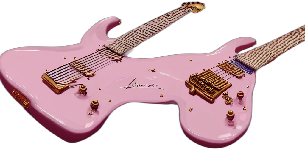 weapon, 3d render, vaporwave, photorealistic transparent PNG cut-out