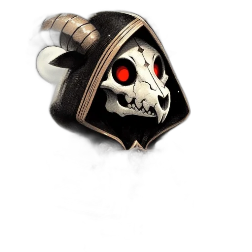 mask, crown, jewelry, staff transparent PNG cut-out
