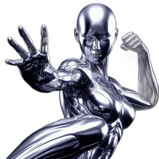 robot, jewelry, mask, 3d render transparent PNG cut-out
