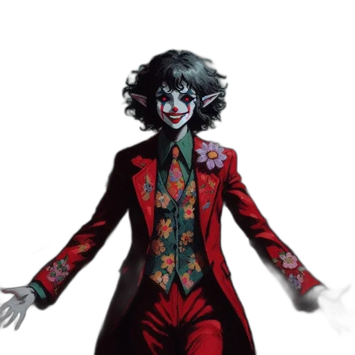 jacket, creature, concept art, comic book art transparent PNG cut-out