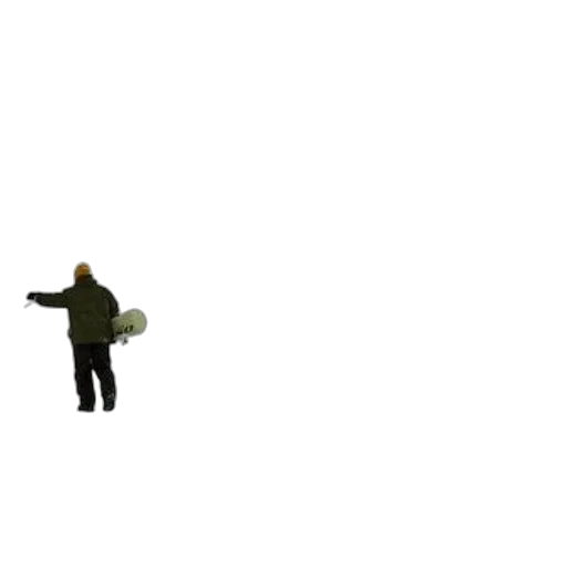 jacket, creature, staff, weapon transparent PNG cut-out