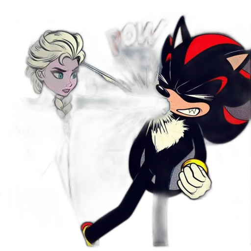 comic book art, concept art, cartoon, fantasy art transparent PNG cut-out