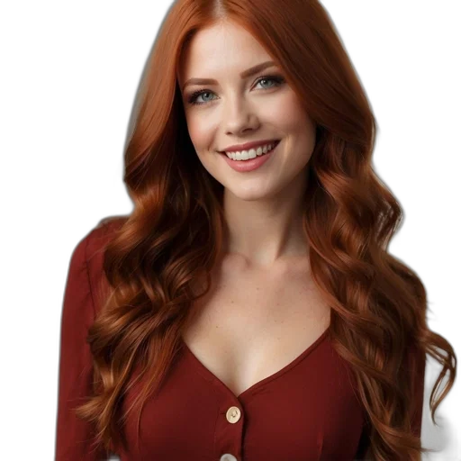 dress, jacket, hair, staff transparent PNG cut-out