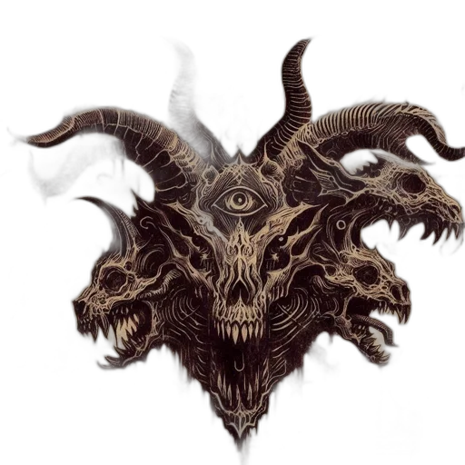 dragon, mask, face, creature transparent PNG cut-out