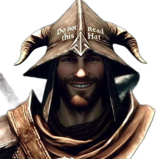 hat, mask, staff, face transparent PNG cut-out