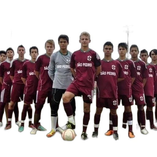 soccer, team, são, pedro transparent PNG cut-out
