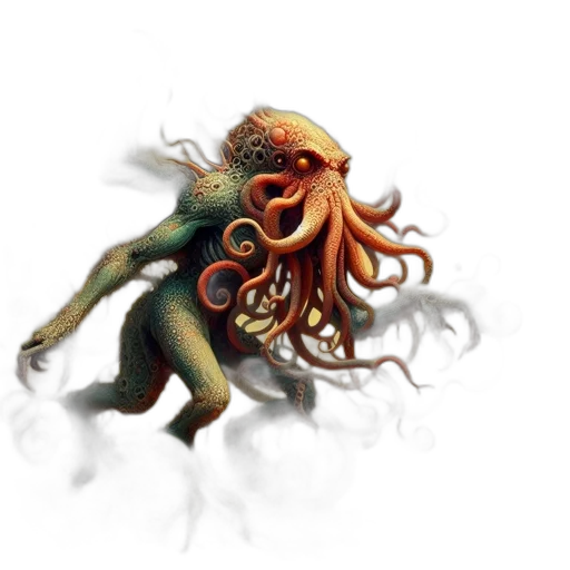 creature, hair, animal, mask transparent PNG cut-out