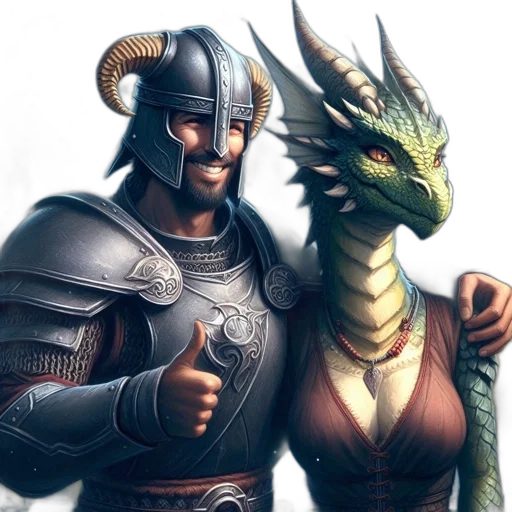 dragon, sword, fantasy art, concept art transparent PNG cut-out