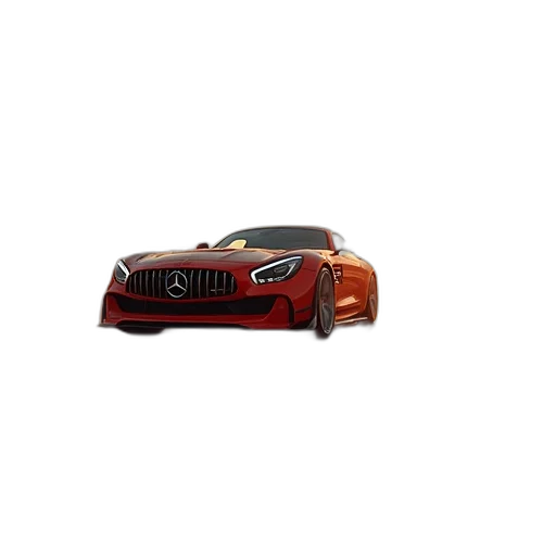 car, 3d render, photorealistic, race transparent PNG cut-out