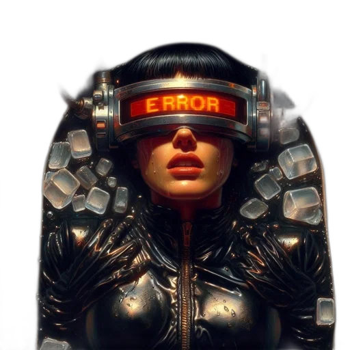 jacket, robot, mask, jewelry transparent PNG cut-out