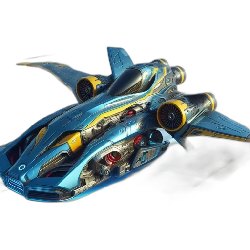 car, weapon, concept art, 3d render transparent PNG cut-out