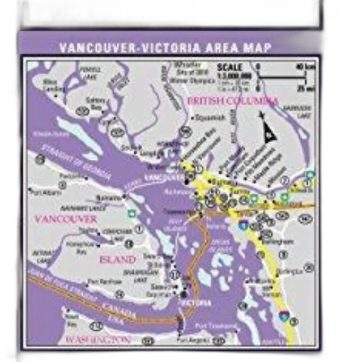 map, vancouver-victoria, area, scale transparent PNG cut-out