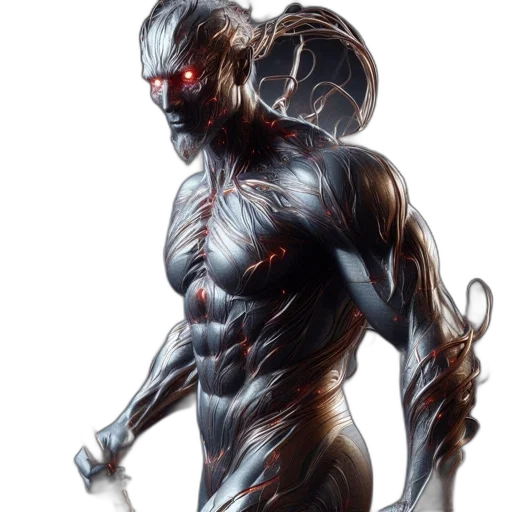 robot, creature, concept art, comic book art transparent PNG cut-out