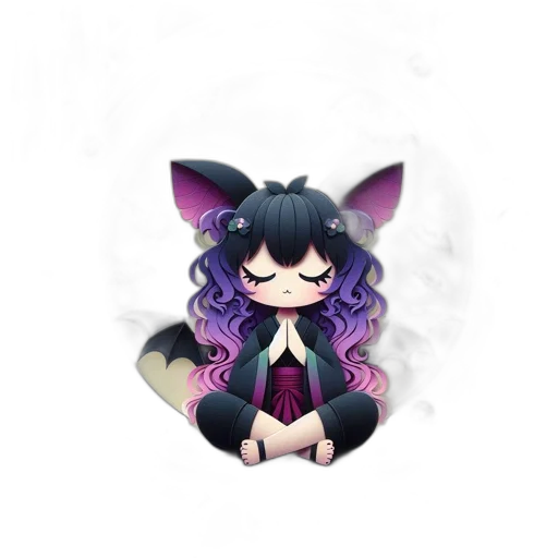 staff, creature, pixel art, anime transparent PNG cut-out