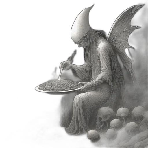 food, dragon, creature, fantasy art transparent PNG cut-out